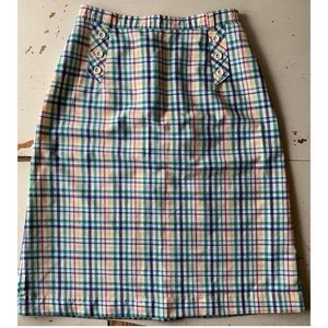 vintage Salem USA : plaid skirt